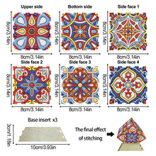 Load image into Gallery viewer, Christmas Table Top Diamond Painting Ornament Kits for Home Office Desktop Decor