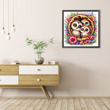Load image into Gallery viewer, AB Diamond Painting - Full Round - Owl (40*40CM)
