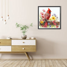 Load image into Gallery viewer, AB Diamond Painting - Full Round - Red cardinals (40*40CM)