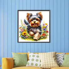 Load image into Gallery viewer, AB Diamond Painting - Full Round - Yorkshire terriers (40*40CM)