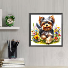 Load image into Gallery viewer, AB Diamond Painting - Full Round - Yorkshire terriers (40*40CM)