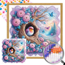 Load image into Gallery viewer, AB Diamond Painting - Full Round - Sparrows (40*40CM)