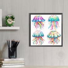 Load image into Gallery viewer, AB Diamond Painting - Full Round - Jellyfish (40*40CM)