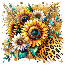 Load image into Gallery viewer, AB Diamond Painting - Full Round - Sunflowers (40*40CM)