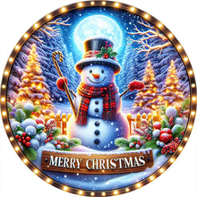 Load image into Gallery viewer, AB Diamond Painting - Full Round - Christmas snowman (40*40CM)