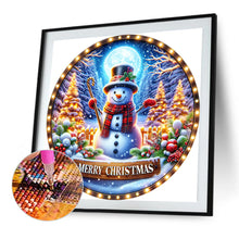 Load image into Gallery viewer, AB Diamond Painting - Full Round - Christmas snowman (40*40CM)