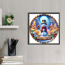 Load image into Gallery viewer, AB Diamond Painting - Full Round - Christmas snowman (40*40CM)