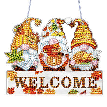 Load image into Gallery viewer, Autumn Cup Special Shape Diamond Painting Hanging Pendant Diamond Painting Decor