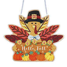 Load image into Gallery viewer, Autumn Cup Special Shape Diamond Painting Hanging Pendant Diamond Painting Decor