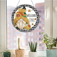 Load image into Gallery viewer, Autumn Cup Special Shape Diamond Painting Hanging Pendant Diamond Painting Decor