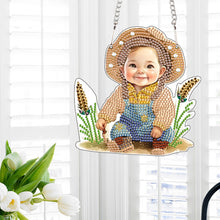 Load image into Gallery viewer, Autumn Cup Special Shape Diamond Painting Hanging Pendant Diamond Painting Decor