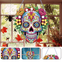 Load image into Gallery viewer, Halloween Horror Characters Special Shape Diamond Painting Decor for Wall Window