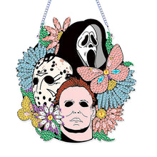 Load image into Gallery viewer, Halloween Horror Characters Special Shape Diamond Painting Decor for Wall Window