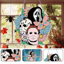 Load image into Gallery viewer, Halloween Horror Characters Special Shape Diamond Painting Decor for Wall Window