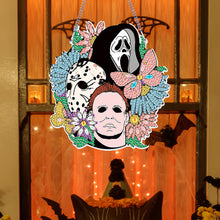 Load image into Gallery viewer, Halloween Horror Characters Special Shape Diamond Painting Decor for Wall Window