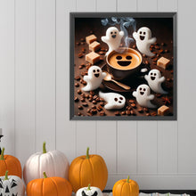 Load image into Gallery viewer, Diamond Painting - Full Round - Halloween ghosts (40*40CM)