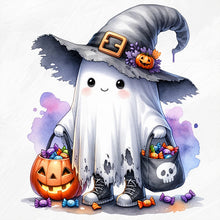 Load image into Gallery viewer, AB Diamond Painting - Full Round - Halloween costumes cute (40*40CM)