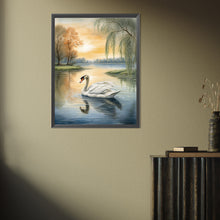 Load image into Gallery viewer, Diamond Painting - Full Square - Swan (30*40CM)