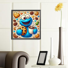Load image into Gallery viewer, Diamond Painting - Full Round - Cookie Monster (40*40CM)