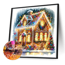 Load image into Gallery viewer, Diamond Painting - Full Round - Christmas cottage (50*50CM)