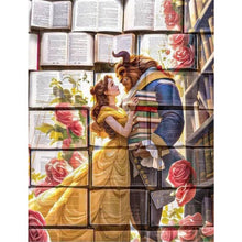 Load image into Gallery viewer, Diamond Painting - Full Round - Princess and the beast (50*60CM)