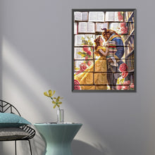 Load image into Gallery viewer, Diamond Painting - Full Round - Princess and the beast (50*60CM)