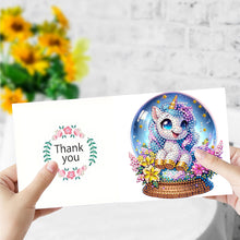 Load image into Gallery viewer, 6Pcs Puppy Diamond Drawing Card Diamond Daily Wish Card for Holiday Party Favors