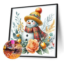 Load image into Gallery viewer, Diamond Painting - Full Round - Snowman (30*30CM)