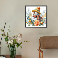 Load image into Gallery viewer, Diamond Painting - Full Round - Snowman (30*30CM)