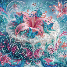 Load image into Gallery viewer, Diamond Painting - Partial Special Shaped - Cake and lily (30*30CM)