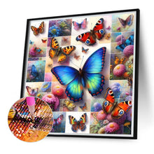 Load image into Gallery viewer, Diamond Painting - Full Round - Butterfly bush (40*40CM)