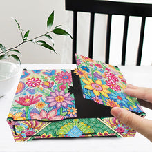 Load image into Gallery viewer, Wooden Flowers 5D DIY Diamond Painting Jewelry Display Box for Rings Bracelets