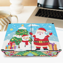 Load image into Gallery viewer, Wooden Christmas DIY Diamond Painting Jewelry Display Box for Rings Bracelets