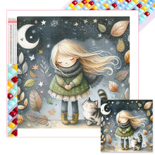 Load image into Gallery viewer, Diamond Painting - Full Square - Little girl (40*40CM)