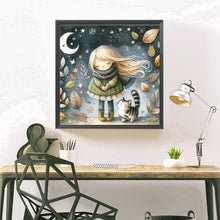 Load image into Gallery viewer, Diamond Painting - Full Square - Little girl (40*40CM)
