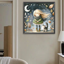Load image into Gallery viewer, Diamond Painting - Full Square - Little girl (40*40CM)