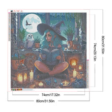 Load image into Gallery viewer, Diamond Painting - Full Round - Magic girl (80*80CM)