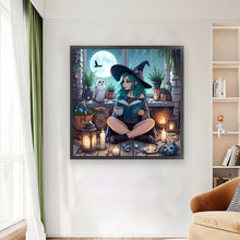 Load image into Gallery viewer, Diamond Painting - Full Round - Magic girl (80*80CM)