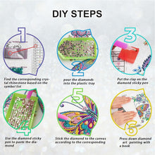 Load image into Gallery viewer, 6pcs Partial Special Diamond Painting Set - Gnome series (30*30CM)