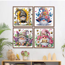 Load image into Gallery viewer, 6pcs Partial Special Diamond Painting Set - Gnome series (30*30CM)