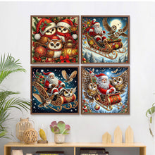 Load image into Gallery viewer, 4pcs Partial Special Diamond Painting Set - Christmas series (30*30CM)