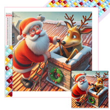 Load image into Gallery viewer, Diamond Painting - Full Square - Santa Claus (40*40CM)