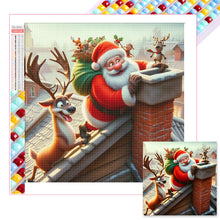 Load image into Gallery viewer, Diamond Painting - Full Square - Santa Claus (40*40CM)