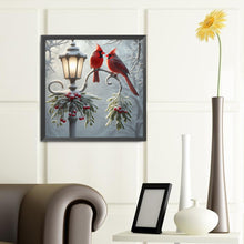 Load image into Gallery viewer, Diamond Painting - Full Round - Winter bird (40*40CM)