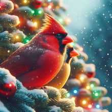 Load image into Gallery viewer, Diamond Painting - Full Round - Winter bird (40*40CM)
