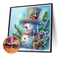 Load image into Gallery viewer, Diamond Painting - Full Round - Winter snowman (40*40CM)