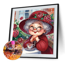 Load image into Gallery viewer, Diamond Painting - Partial Special Shaped - Cute grandma (30*30CM)