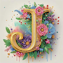Load image into Gallery viewer, Diamond Painting - Partial Special Shaped - J (30*30CM)
