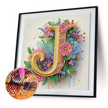 Load image into Gallery viewer, Diamond Painting - Partial Special Shaped - J (30*30CM)
