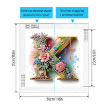 Load image into Gallery viewer, Diamond Painting - Partial Special Shaped - K (30*30CM)